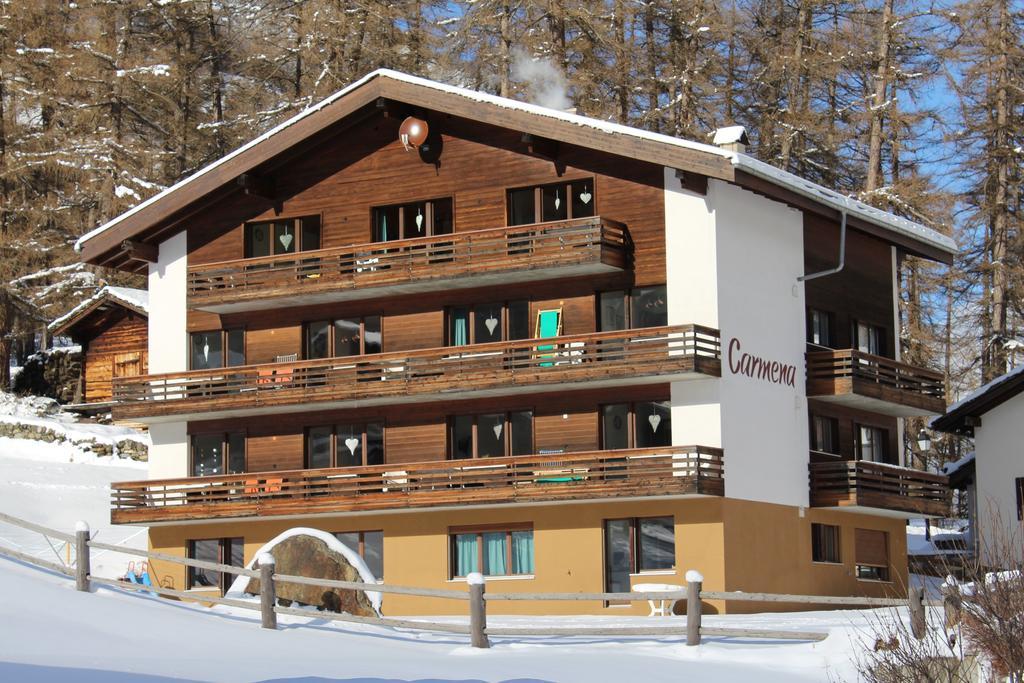 Apartments Carmena Saas-Grund Εξωτερικό φωτογραφία